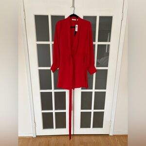 Aritzia Red Mini Dress